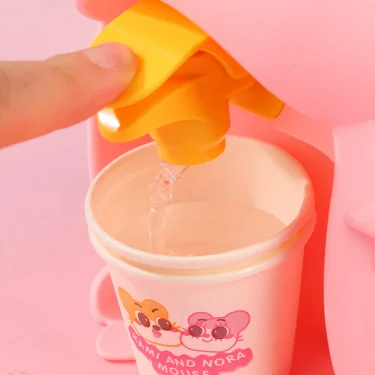 Children's Mini Fun Water Dispenser Electric Acousto-optic Simulation House Drinking Machine Baby Kitchen Toy Children Gift 4