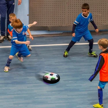 Hover Soccer Ball Toys for Children Electric Floating Football with LED Light Music Soccer Ball Outdoor Game Sport Toys for Kids 6