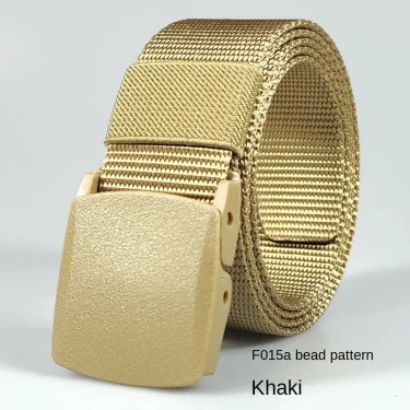 Men's Belt Outdoor Casual Canvas Belt nonmetal Free Training Nylon Tactical Belt With Pants Jeans Sports Belts For Men Women 6