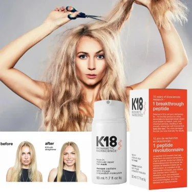 5/1pcs K18 Leave-In Molecular Repair Hair Mask Softens Restores Damaged Hair Deep Keratin Treatment for Hair and Scalp Hair Car 3
