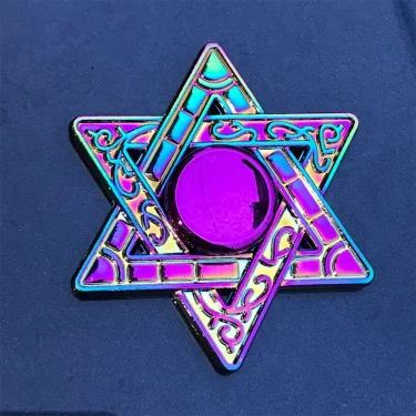 Dragon Wings Hand Spinner High Speed Low Noise Fingertip Gyro Alloy Anti Pressure Metal Rainbow Finger Spinner Children Toys 5