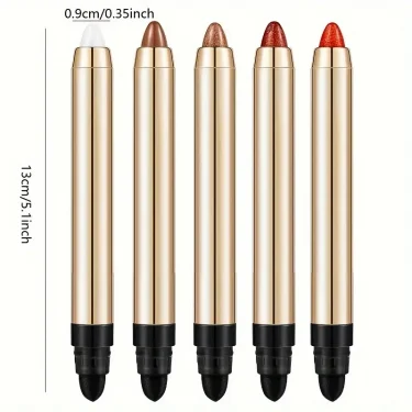 Double-sided Eyeshadow Stick - Highlighter & Brightening Pen with Pearly Glitter & Matte Finish 6