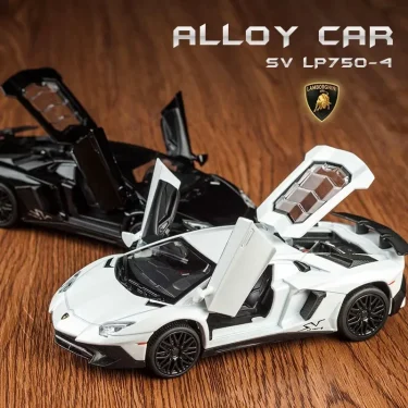 1:32 Lamborghinis SV LP750-4 Alloy Sports Car Model Diecast & Toy Metal Vehicle Simulation Car Model Collection Children's Gifts 3