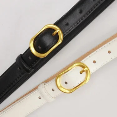 Belt for Women Designer Belts Casusl Fashion Lady Belt Black Brown White Belts for Jeans Strap for Dresses Women's Trousers Belt 3