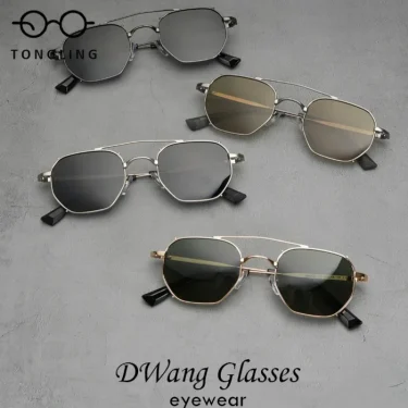 Men Steam Metal Fine Edge Polarized Sunglasses Fashion Personality Retro Women Futuristic Car Driving Travel UV400 Sun Glasses 2