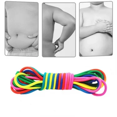 5-10m Jump Rope Rubber Band Motion Toy Kids Skipping Rope Ropes Training Jump Kids Toys Jumping Workout Exercise Nylon Girl Gift 2