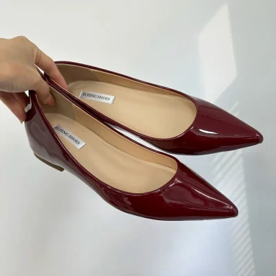 French Luxury Women Shoes Autumn New Comfort Soft Leather Low Heel Elegant Pointed Toe Single Shoes Office Pumps Туфли Женские 3