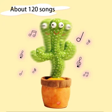 Intelligent Cactus Interactive Learning and Musical Toy for Kids to Dance Record and Speak with Fun 1
