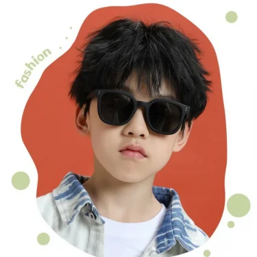 Children's Small Frame Square Sunglasses Girl Brand Designer Fashion Sun Glasses Boys Outdoor Shading Eyewear UV400 Gafas De Sol 3