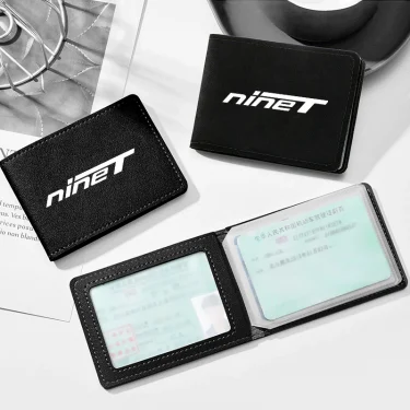Motorcycle Driver's license Cover Holder ID Credit Card Wallet Suede For BMW R nineT Rnine T Pure /5 R nine T Scrambler Urban GS 3