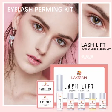 New Lash Lift Kit Long Lasting Eyelash Lifting Perming Lotion Fixation Glue Curly Lasher Beauty Salon Home Use Pro Kit 3