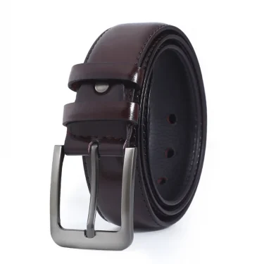 PU leather belts for men luxury designer high quality fashion style vintage brown cowboy male belt casuel for male ND005 3