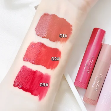 Colored moisturizing lip balm lipstick moisturizing, moisturizing, diluting lip lines, anti-drying lip balm 5