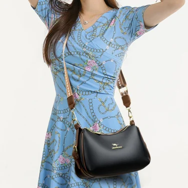 High Quality Cowhide Crossbody Bag For Women's Straps Tote Designer Lady Shoulder Bags New Luxury Leather Messenger Bag Sac 5