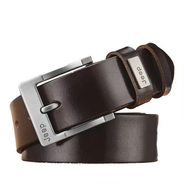 Hot selling synthetic leather men's waist belts Multiple pin buckle business fashion pants belts for man gift 3.8cm*120cm 4