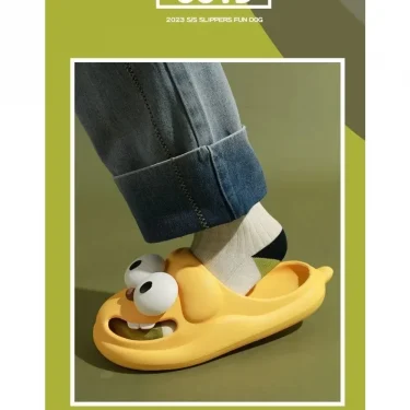 Hole Shoes for Outdoor Wear Closed-Toe Slippers Women's Cute Cartoon Sandals Home Non-Slip Summer Indoor Women's Summer 6
