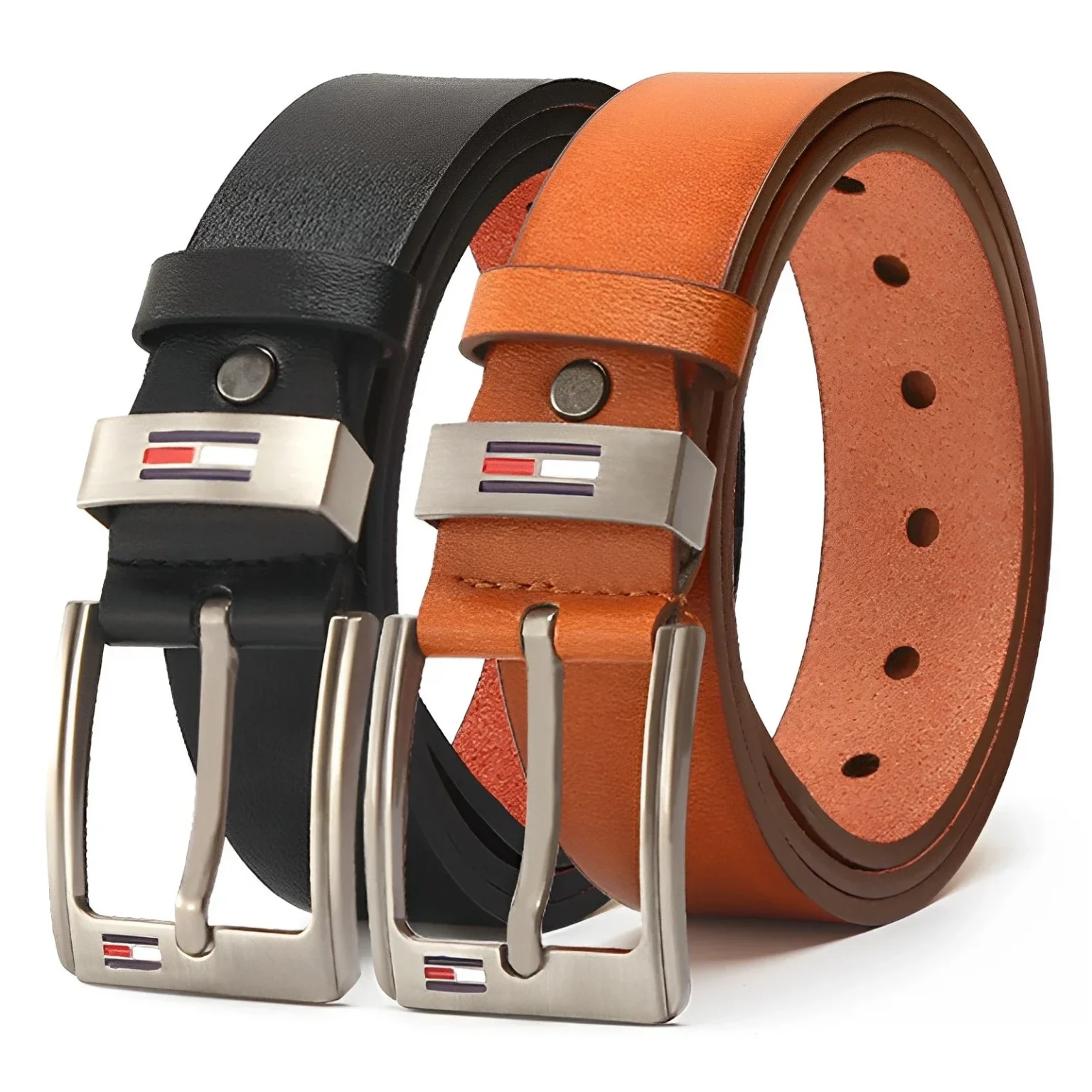 High Quality Men Belt Alloy Square Buckle Male PU Leather Belt Men Male Strap Pin Buckle Fancy Vintage Jeans Waistband Strap 1