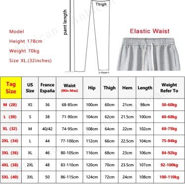 Spring Autumn Men Sweatpants Korean Fashion Sportswear Drawstring Wide Leg Straight Track Pants Cotton Casual Loose Trousers 6