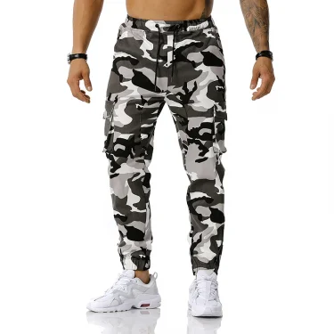 Pure Cotton Camo Harem Pants Men Brand Multiple Color Camouflage Military Tactical Cargo Pants Men Joggers Trousers With Pockets 3