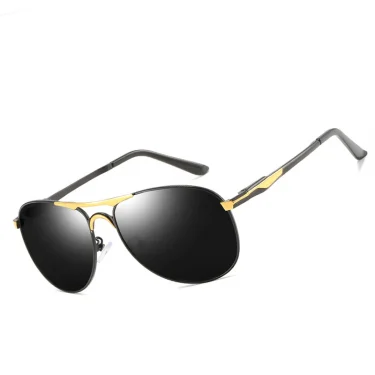 Classic Men And Women Polarized Sunglasses Fashion Metal Pilot Driving Fishing Sun Glasses Man Vintage Sunglass UV400 Eyeglasses 4