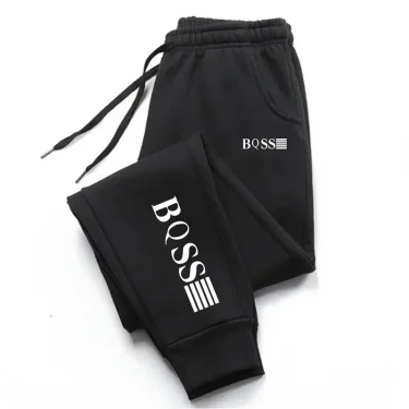Mens Sweatpants Printing Fashion Trend Jogging Trousers Versatile Soft High Quality Street Elastic Waist Casual Pants S-4XL 4
