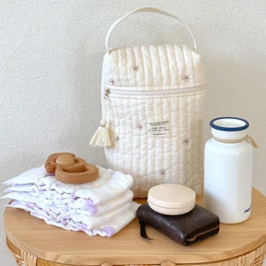 Baby Diaper Bag Reusable Embroidery Mommy Bag Caddy Organizer Bottle Nappy Storage for Newborn Baby Items Maternity Bag Handbags 2