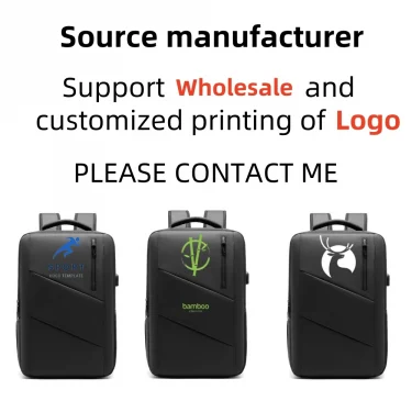 XOKY Business Backpack 17.3 Inches Laptop Backpack USB Charging Bag Fashion Large Capacity Laptop Waterproof Travel Backpack2101 6