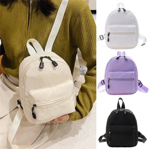 Mini Backpack Women Small Travel Bagpack Ladies Korea Style Female Student School Bag for Teenager Girls Back Pack for Woman 1