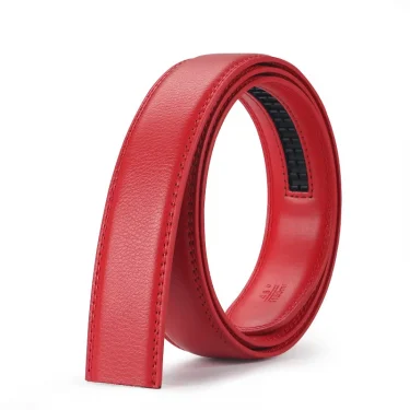 35mm Width Genuine Leather Belt No Buckle for Automatic Buckle Belts Without Buckle for Men Women High Quality Male Jeans Belt 2