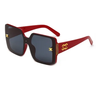 New Luxury Glamour Sunglasses for Women and Men Designer Famous Brand Glasses Square Stylish Trend Eyewear UV400 6