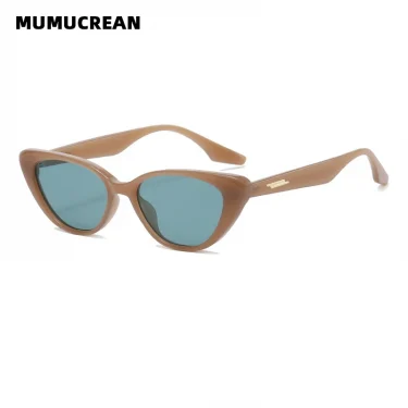 New Small Cat Eye Sunglasses Women Fashion Gradient Shades Outdoor Triangle Female Sun Glasses Party Eyewear AccessUV400 5