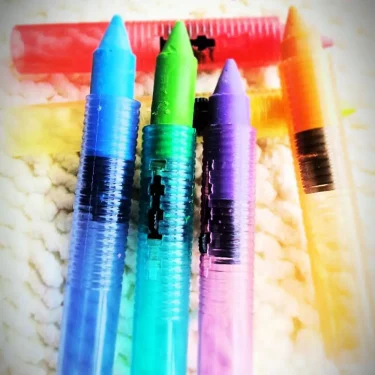 Children's Crayon Suit Non-toxic and Safe Food Color Wax Paintbrush Can Be Wiped Bath Toys for Kids Kids Toys 3