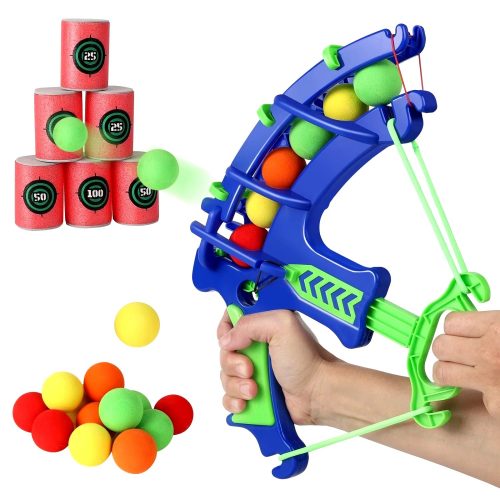 Montessori Throw Sport Slingshot Target Sticky Ball Dartboard Basketball Board Games Educational Children's Outdoor Game Toy