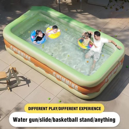 Inflatable Paddling Pools Collapsible Inflatable Swimming Pool Large Size Family Summer Indoor Outdoor Party Toys Children Gifts