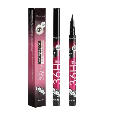 Long Lasting Quick Drying Waterproof Easy To Color Non Smudging Smooth Liquid Eyeliner 2