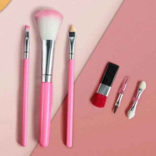 Children Makeup Cosmetics Pretend Playing Box Princess Make Up Girl Toy Play Set Lipstick Eye Shadow Safety Nontoxic Kit Toy Kid 6