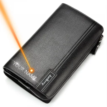 Baellerry Men Clutch Bag Large Capacity Men Wallets Cell Phone Pocket Passcard Pocket High Quality Multifunction Wallet For Men 2