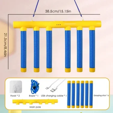 Challenge Falling Sticks Game Kids Stick Catching Toy Training Reaction Ability Educational Parent-Child Interactive Toy Sports 3
