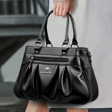 Female Handbag Luxury brands Women Bags Designer high-capacity Soft Leather Shoulder Crossbody Bags for Women Tote Bag 3 layers 1