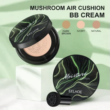 Magic Foundation Mushroom Head Air Cushion CC Cream Face Concealer Moisturizing Waterproof Foundation Base Makeup Cosmetics 3