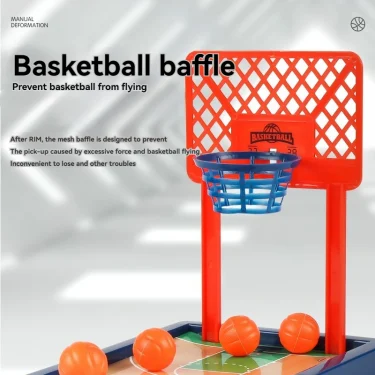 Mini Table Basketball Game Stand Two-person Finger Ejection Shooting Machine CHILDREN'S Interactive Educational Toy 3