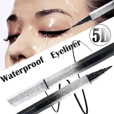 1PC New Brand Women Black Liquid Eyeliner Long-lasting Waterproof Eye Liner Pencil Pen Nice Makeup Cosmetic Tools 2