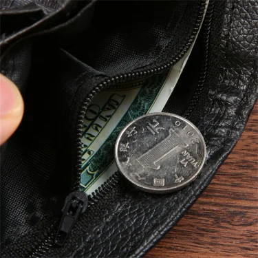 High Capacity Men's Hasp Leather Wallet Multiple Card Slots ID Credit Card Holder Coin Vintage Wallet Fashion Business Wallet 5