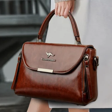 Fashion Trend Retro Women's Handbag High Quality Soft Leather Womens Wallet Small Square Bag Famous Luxury Female Crossbody Bags 1