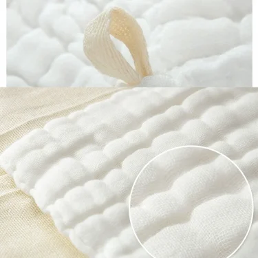 Baby Muslin Washcloths Natural Cotton Baby Wipes Soft Newborn Face Towel Sensitive Skin- Baby Registry 12*12inch Towels 2pcs 3