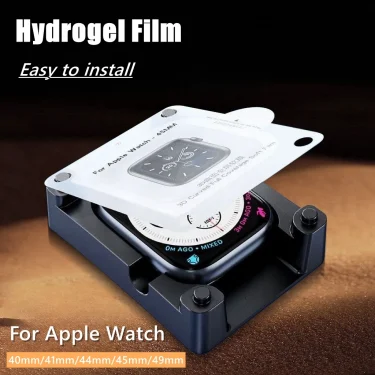 Easy Install Hydrogel Film For Apple Watch Ultra 2 9 8 7 SE 49mm 41MM 44MM 45MM 38MM 10 46mm 42mm Screen Protector 1