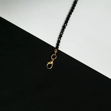 Fashion Brand Simple Black Beads Short Necklace Female Jewelry Women Choker s Bijoux Femme Ladies Party 2025 5
