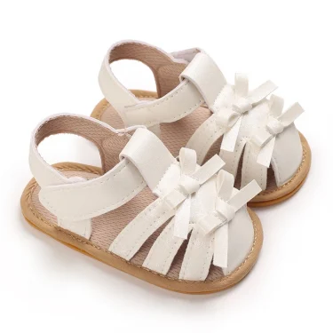 Summer Cute Girl Baby Casual Sandals Fashion Outdoor Baby Shoes Soft Sole Comfortable 0-18 Months Baby Walking Shoes 2