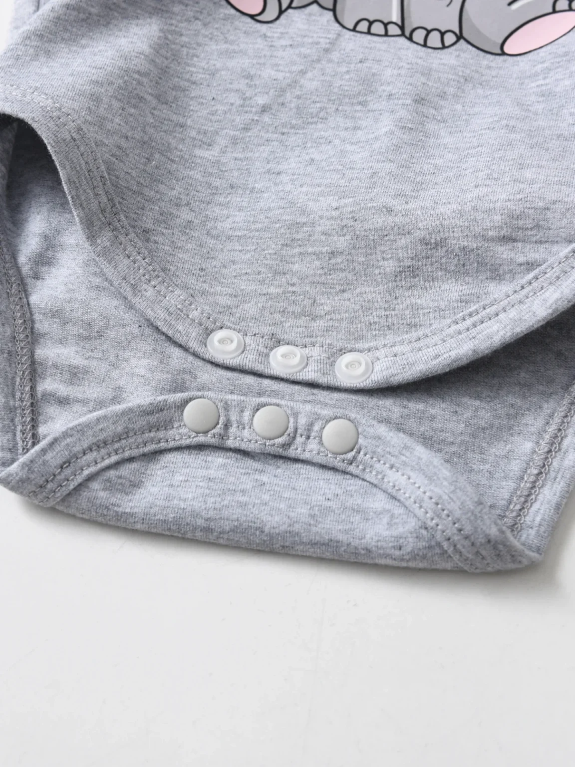 Newborn Baby Boy Baby Elephant Clothes Set Long Sleeve Romper Bodysuit Top and Pants with Hat Spring Autumn Cute Outfit for Boys 5