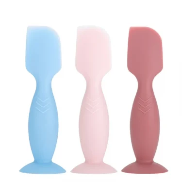 Baby Diaper Cream Brush Silicone Diaper Cream Spatula Baby Butt Cream Applicator Brushes for Babies Newborn Care Tools 2
